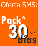 Recarga SMS Pack30días